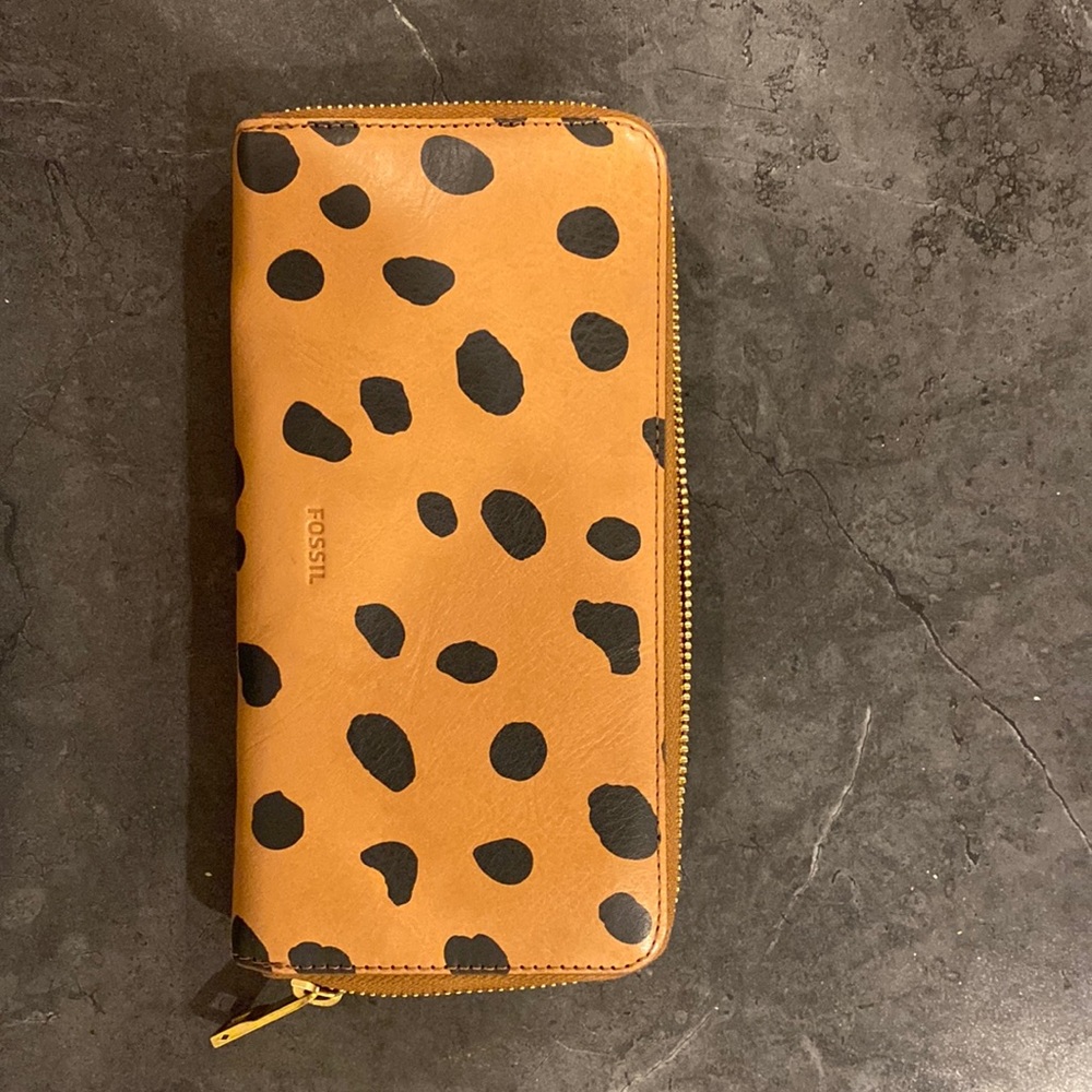 Fossil Cheetah Wallet